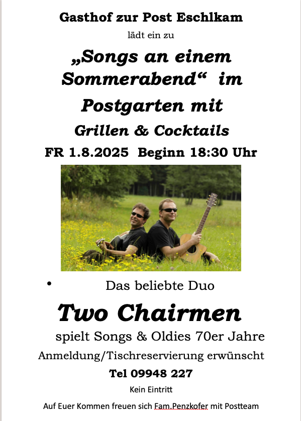 Two Chairmen